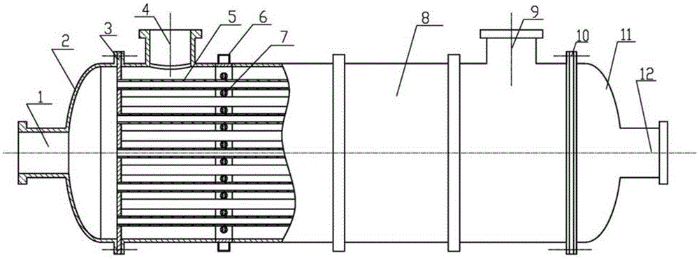 Novel baffle-rod longitudinal-flow shell-and-tube heat exchanger