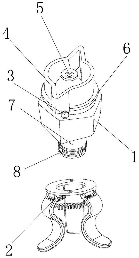 Developing nozzle