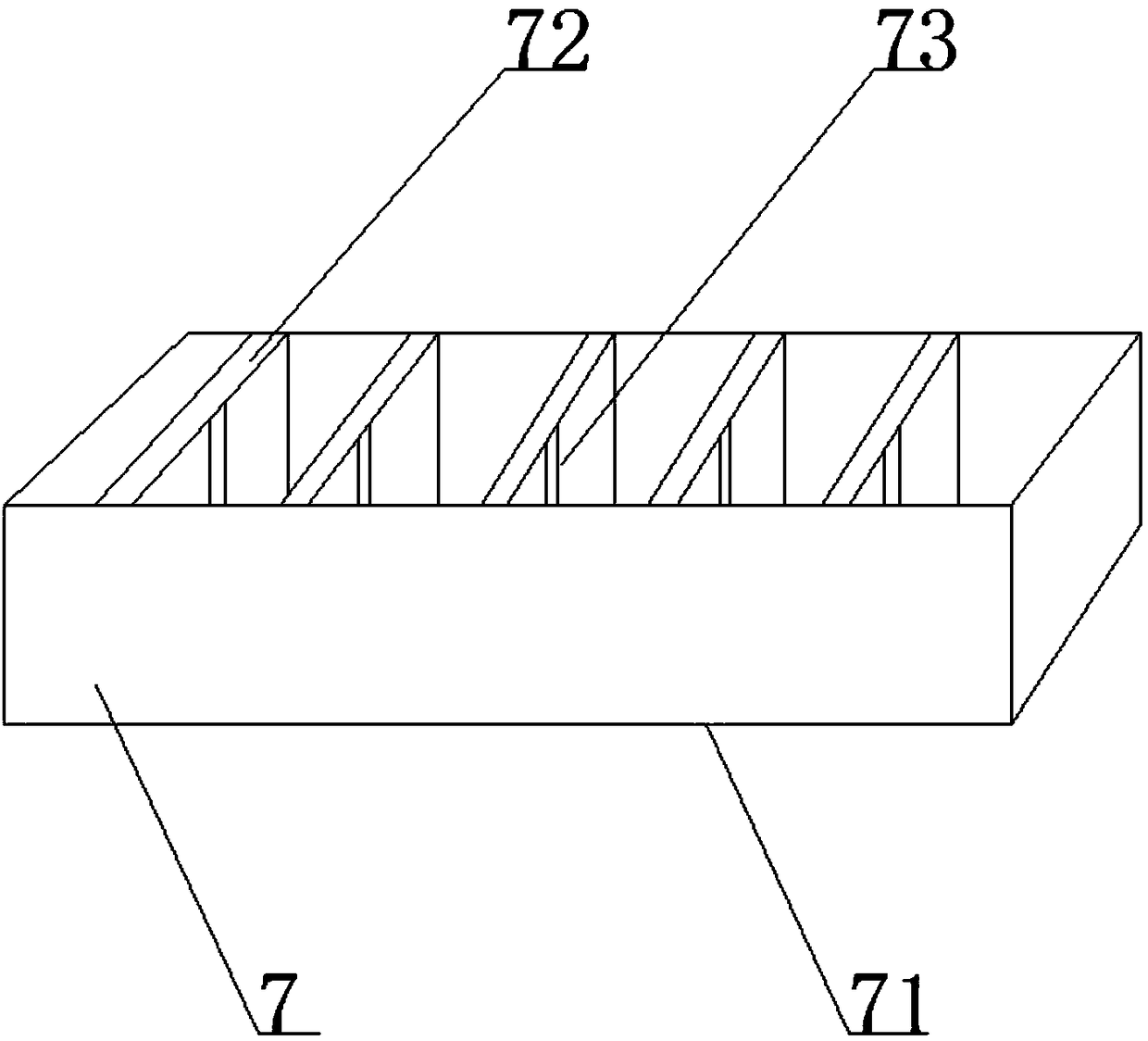 Agricultural crop dust removal and crushing processing device