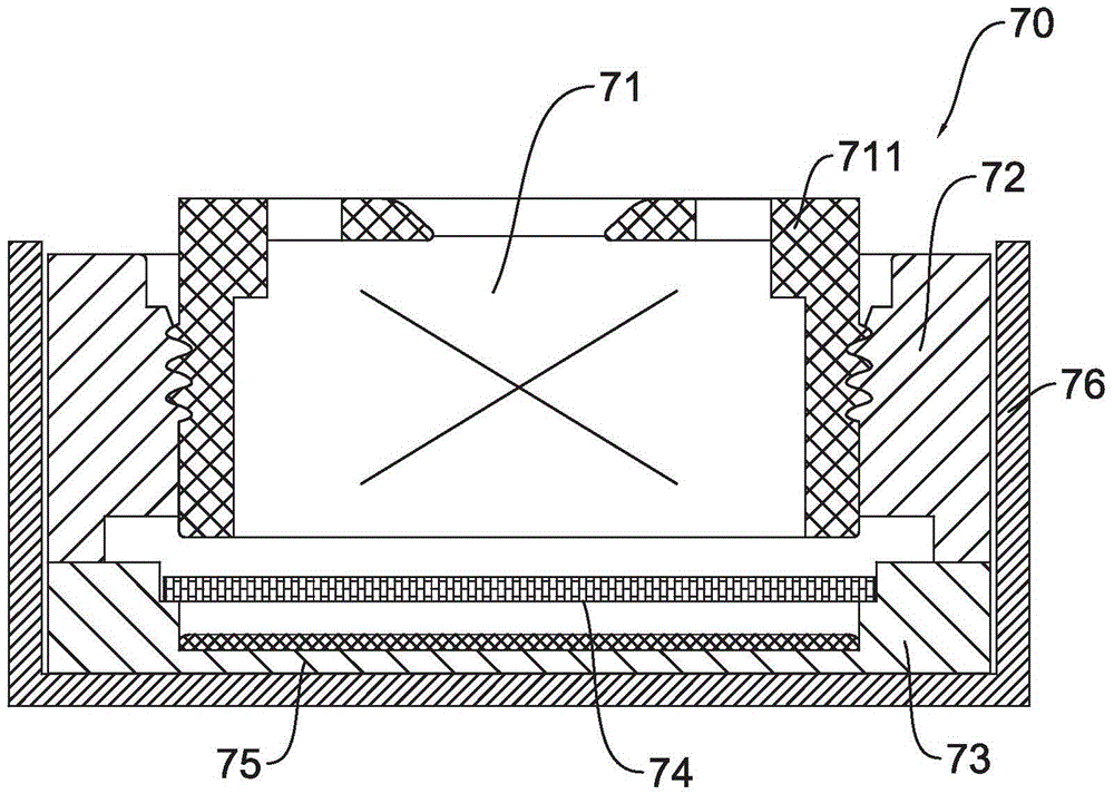 Electrical support with EMI shielding conductive layer, camera module group, and assembly method of camera module group