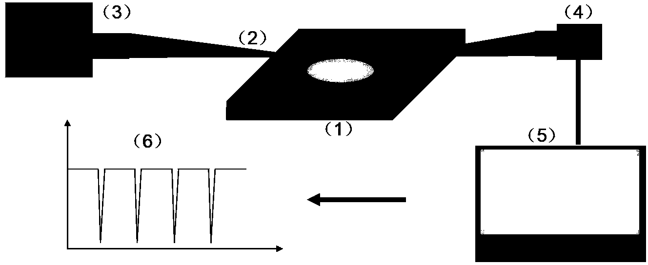 Whispering gallery mode photonic device and preparation method thereof
