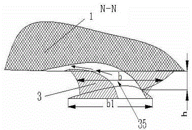 Water surface single-body unmanned wing skid with dual water jet propulsion