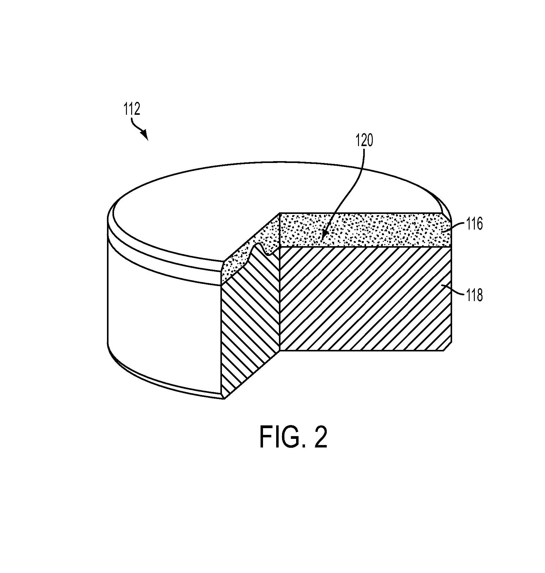 Cutting elements including non-planar interfaces, earth-boring tools including such cutting elements, and methods of forming cutting elements