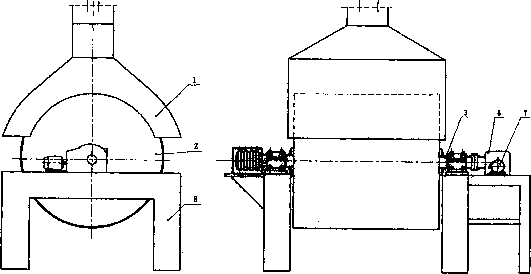 Electromagnetic induction dryer