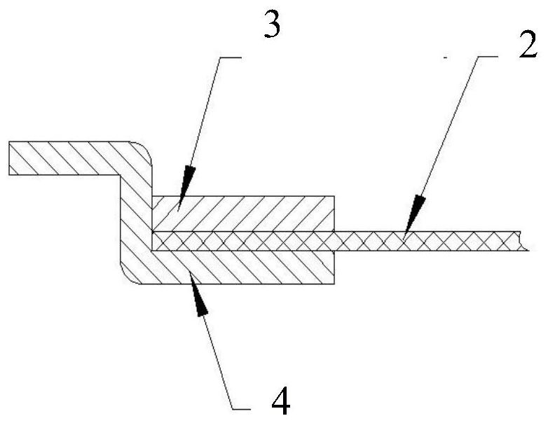 Carbon fiber girder lightning arrester and maintenance method