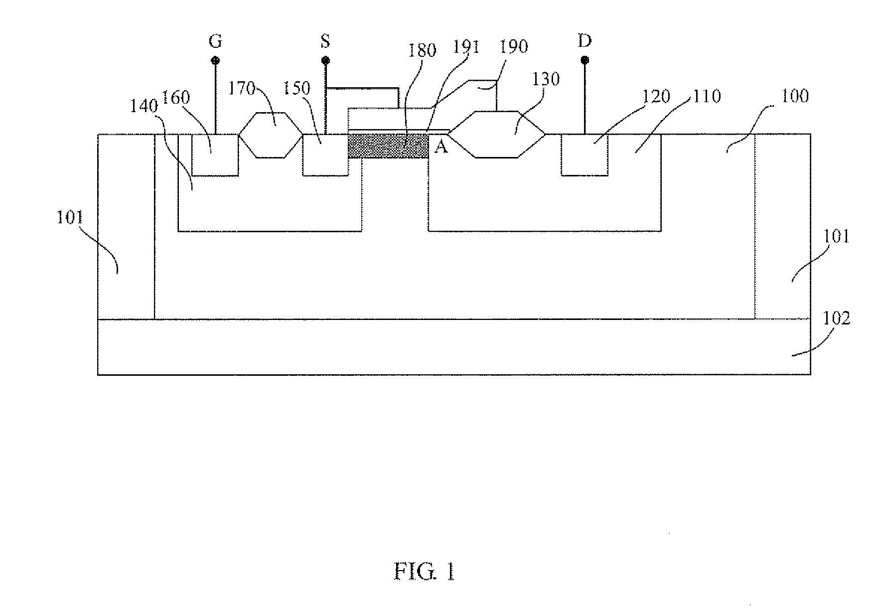 High voltage junction field effect transistor