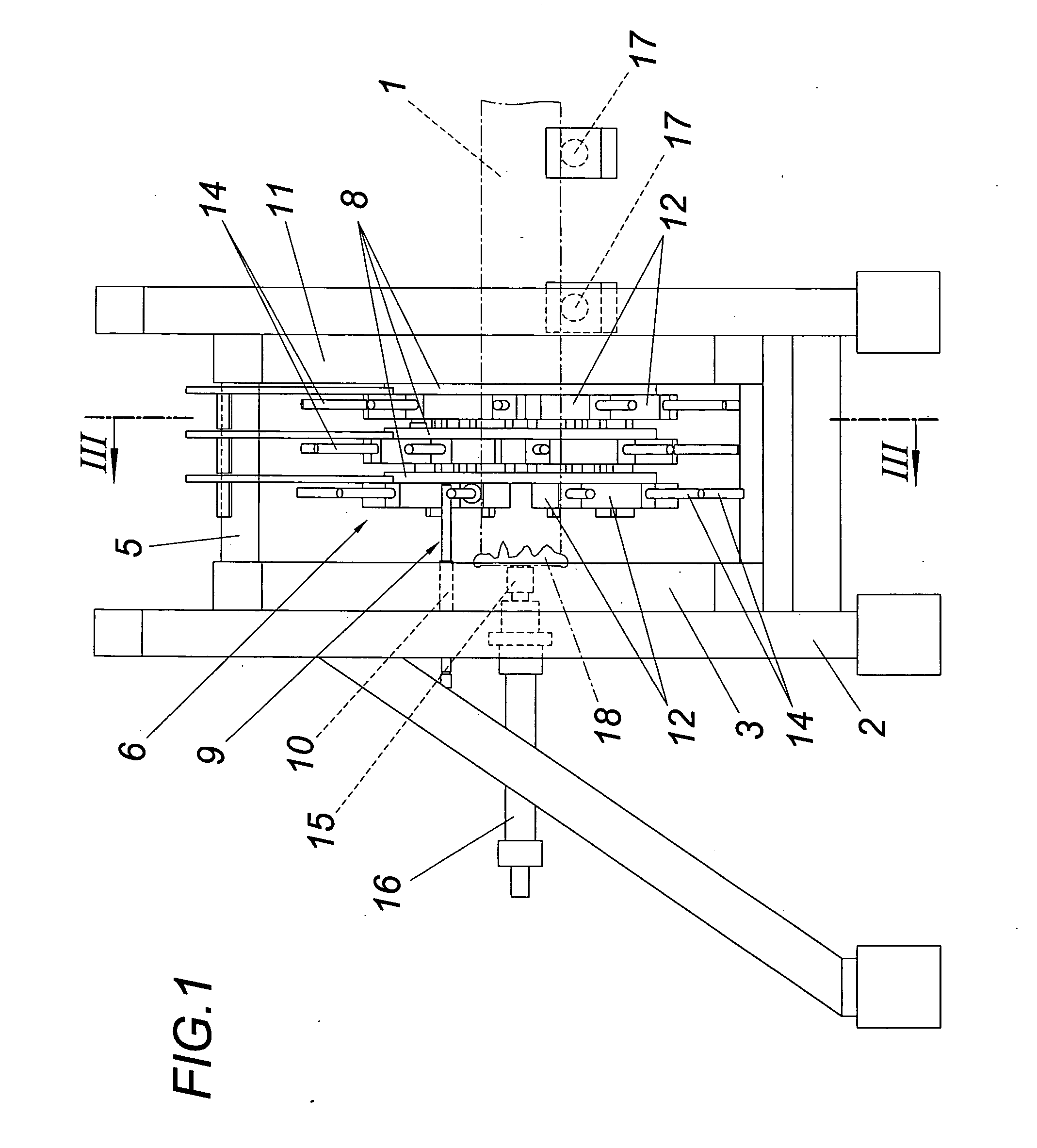 Apparatus for deburring with planing tools a metal strand cut to length by gas cutting