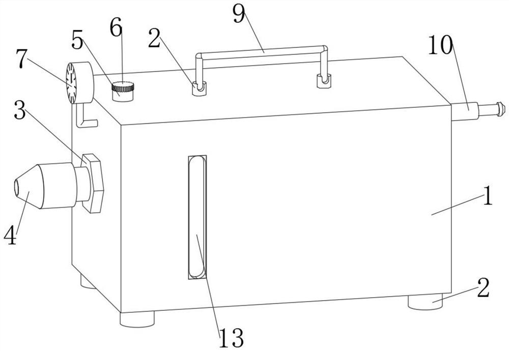 Salty aerosol generator for testing filtering efficiency of filter material