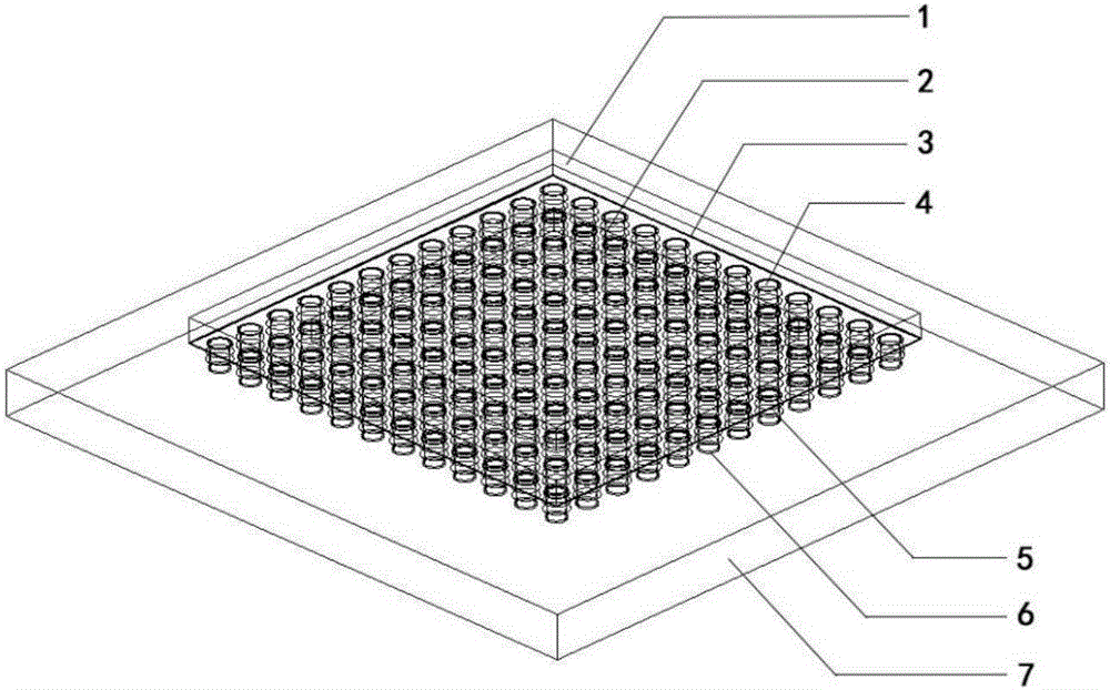 Barrel-shaped solder ball redistribution packaging structure for GSIC (Grand Scale Integration Circuit)