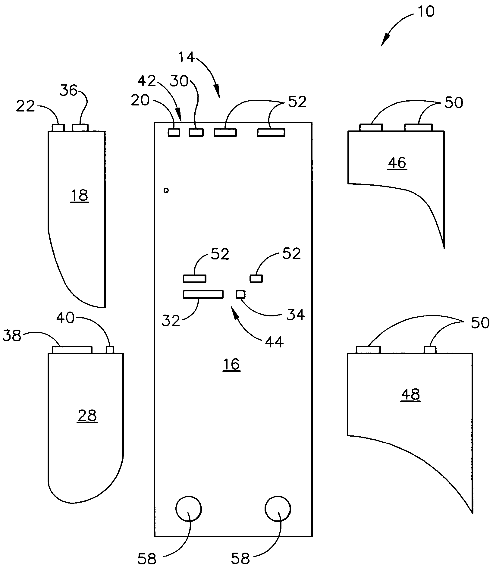 Electroplating apparatus and method for making an electroplating anode assembly