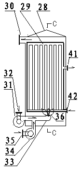 Hospital waste burn-out furnace and burn-out treatment method