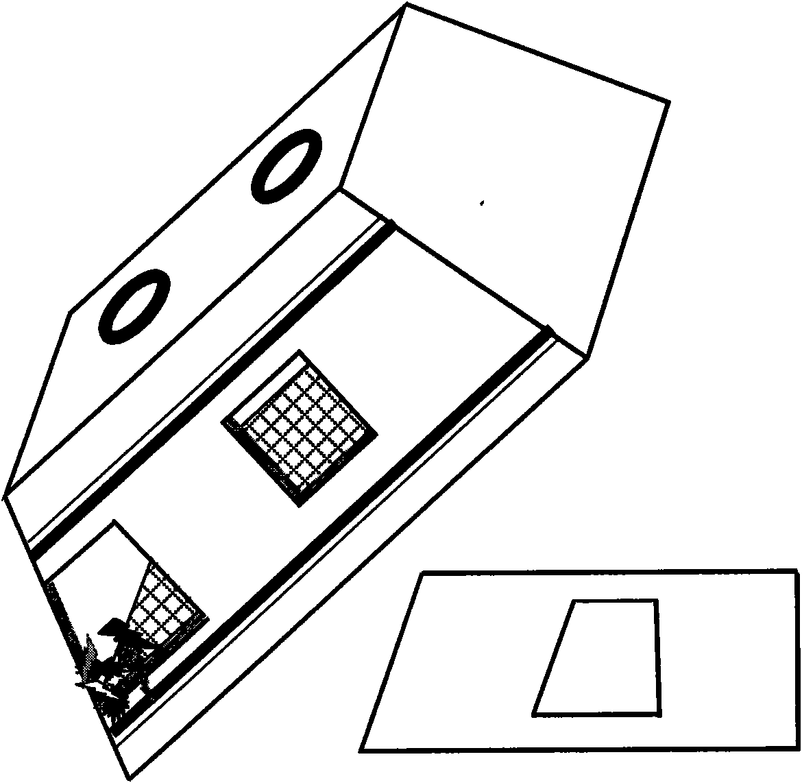 Improved ash-pouring mechanism of moxibustion box