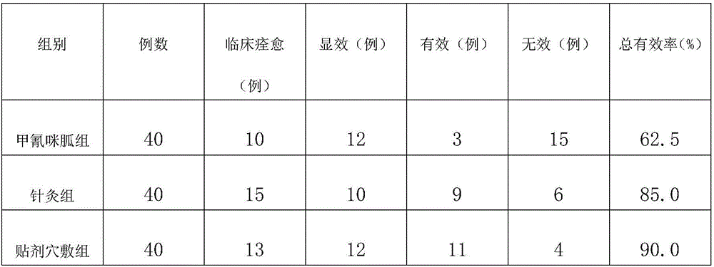 Traditional Chinese medicine application preparation