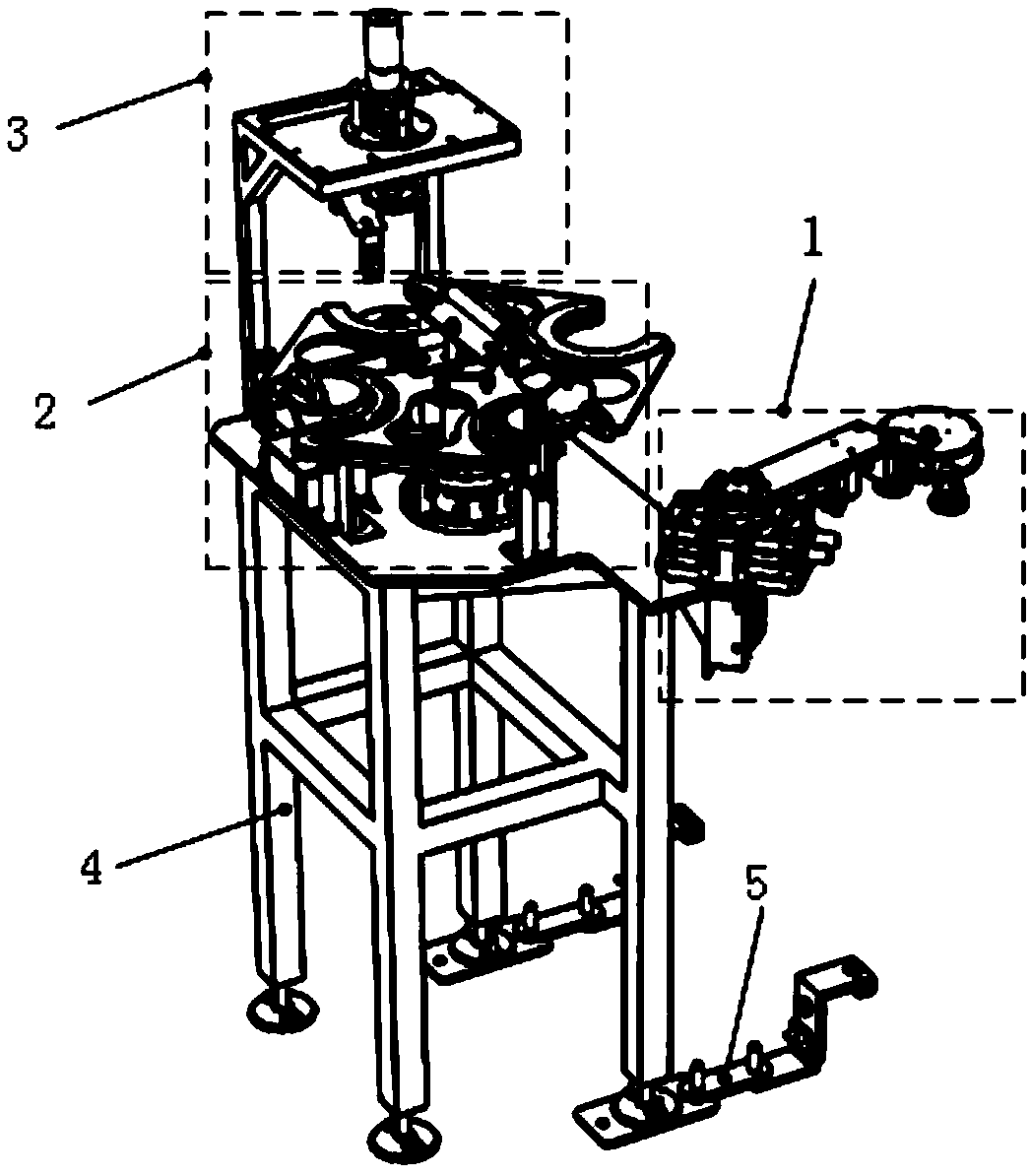Discharging, detecting and sorting device of grinding wheel sheets and method