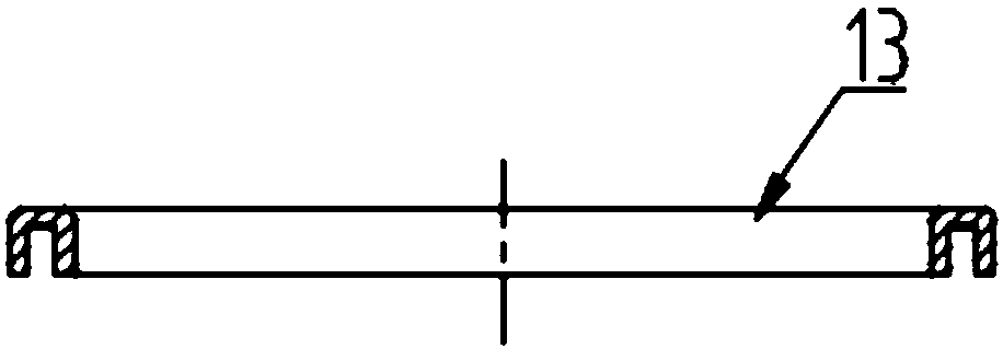 Detachable glass fiber reinforced plastics wave dissipating hole device