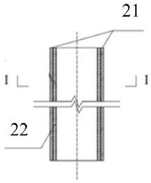 Geotechnical engineering inclination measurement method and device based on shape memory material