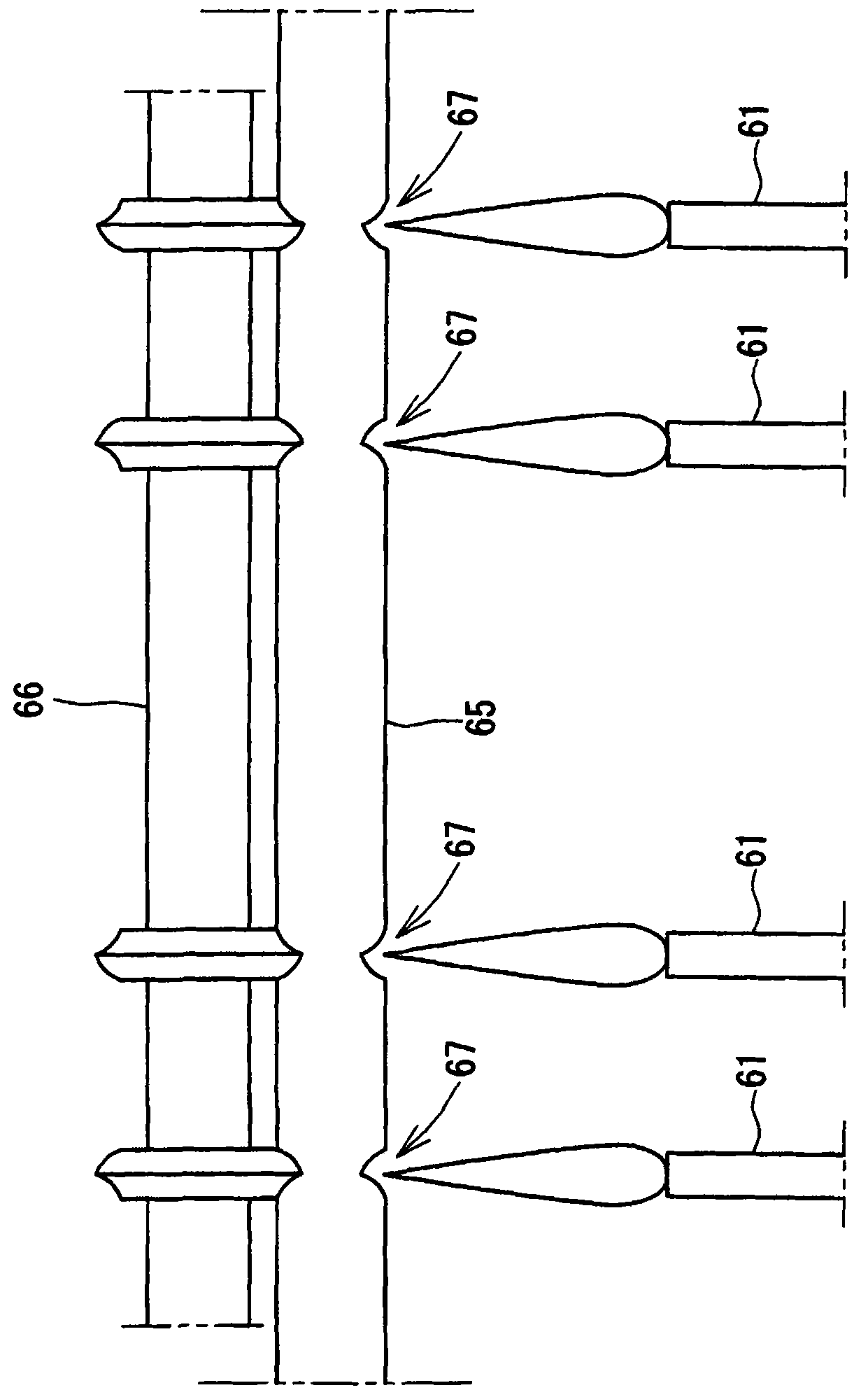 Method for producing a medical glass container