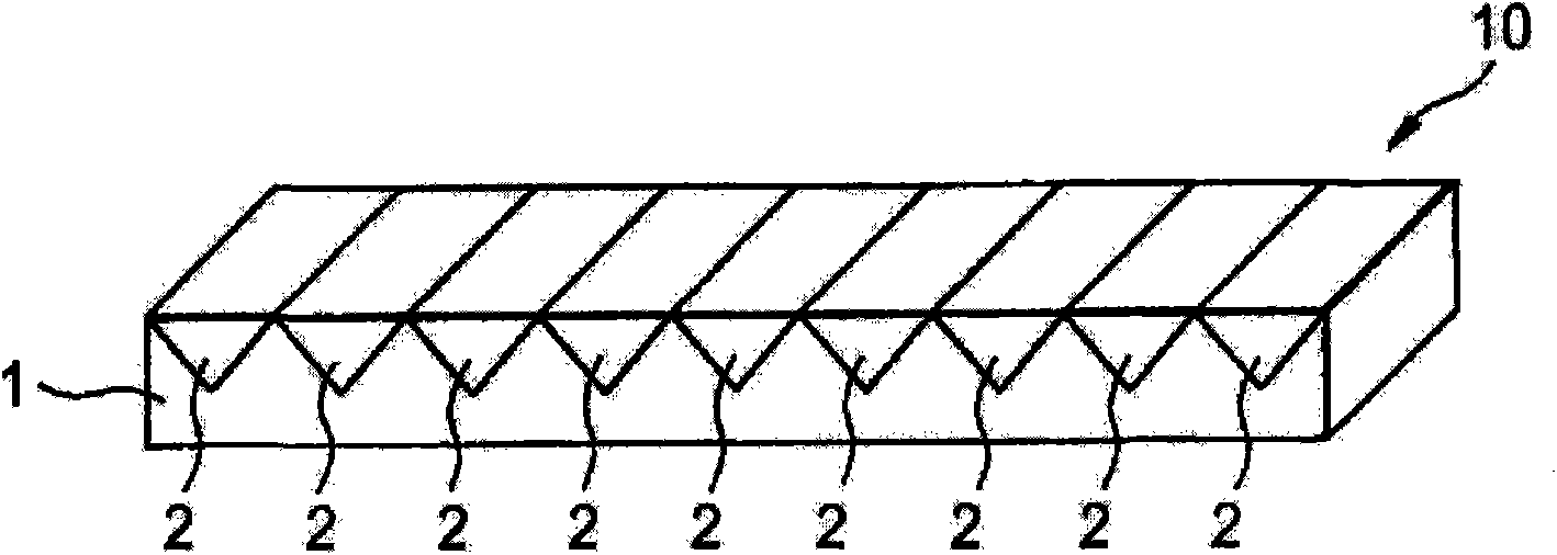 Polymer gel structure and method for producing same