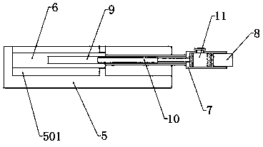 Rust removal treatment device for surface of disc-type metal casting