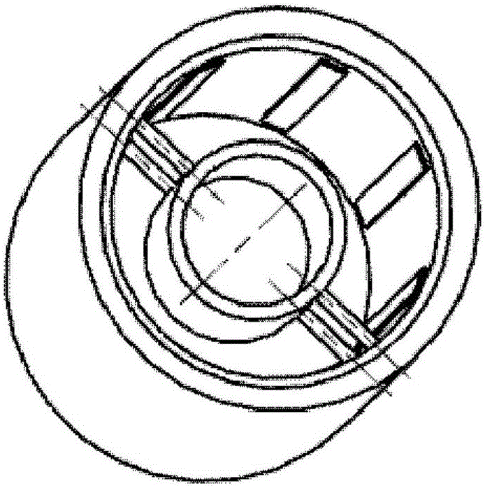 Nozzle with plasma exciters, nozzle array and burner