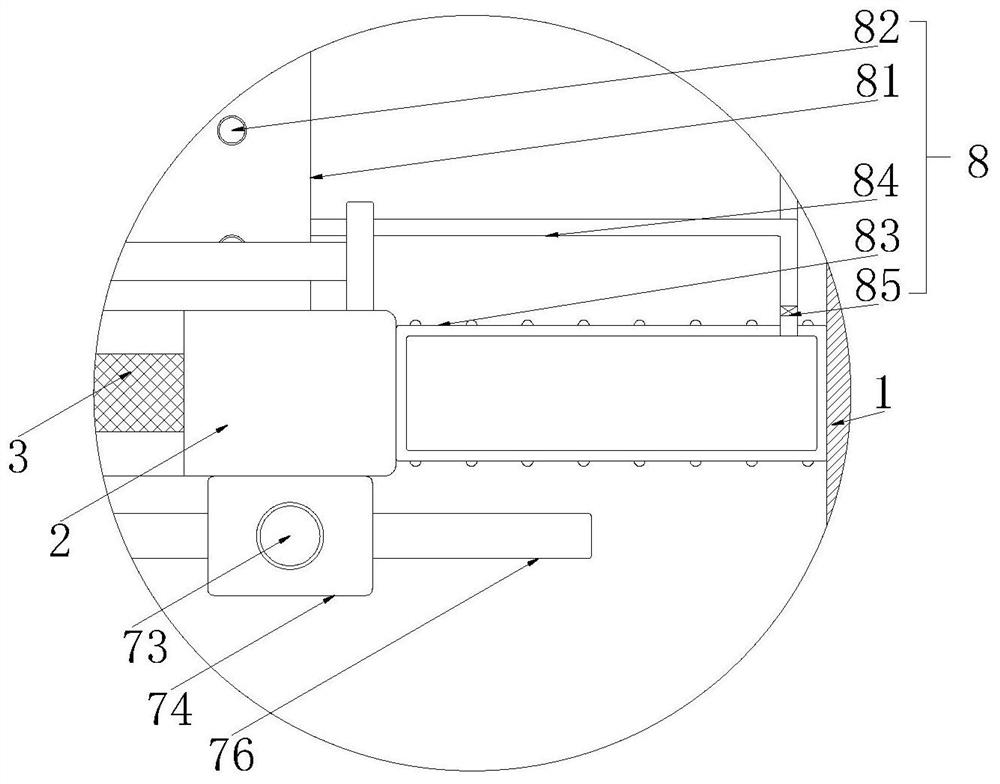 Efficient sand screening equipment with dustproof function for road and bridge construction