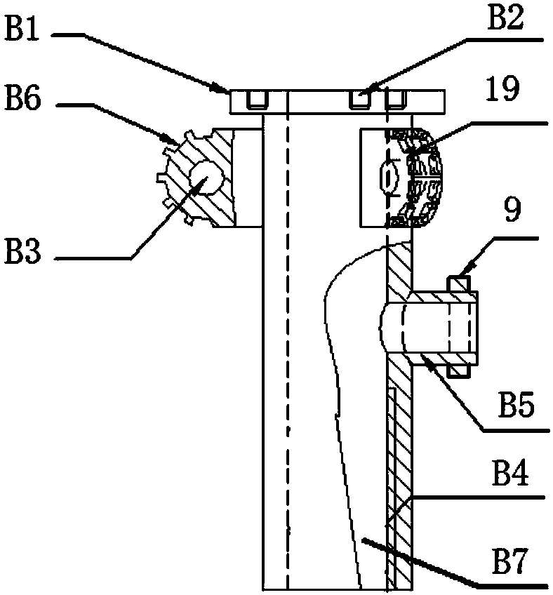 Portable reverse cooling and dedusting integrated device