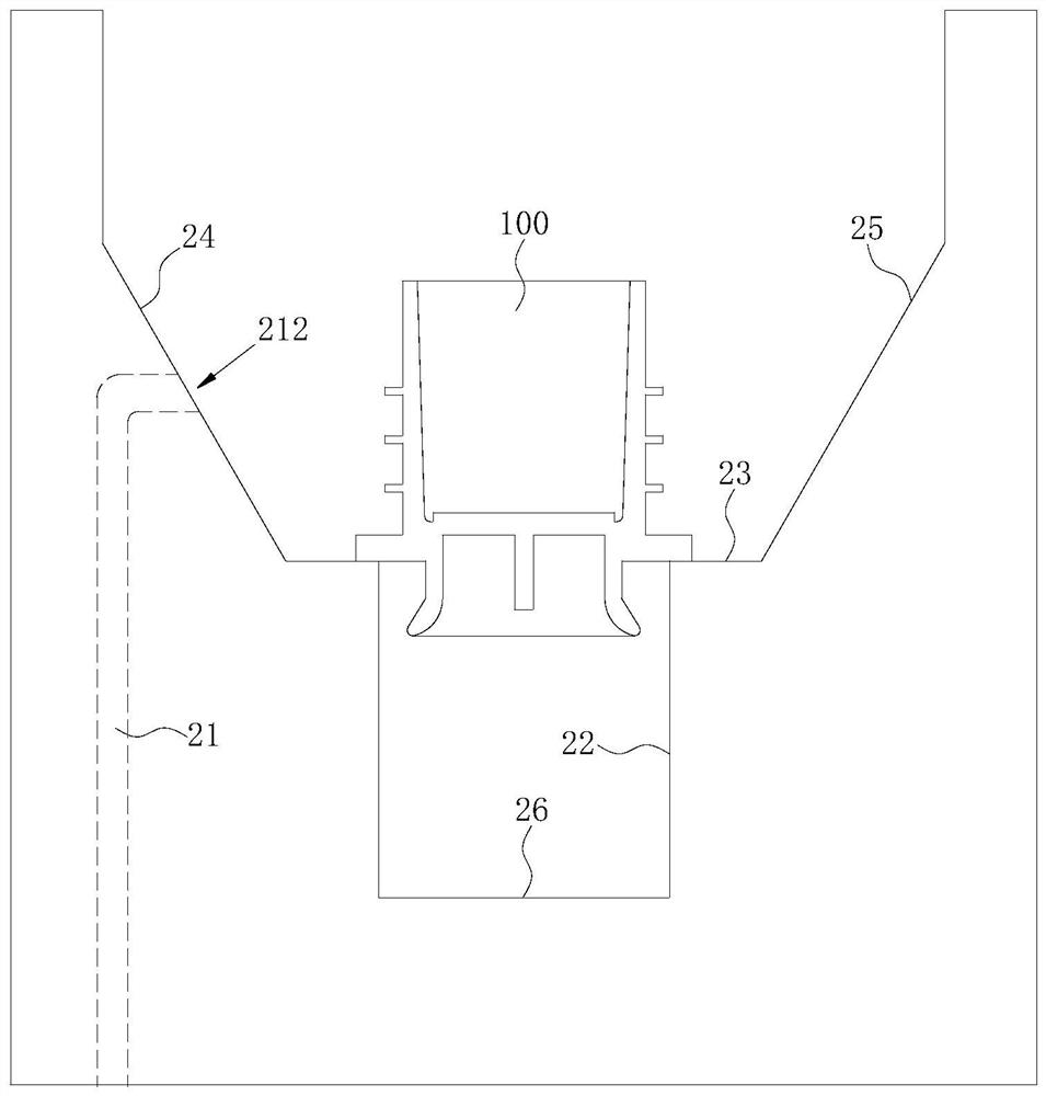 Cap arranging device for inner plug caps