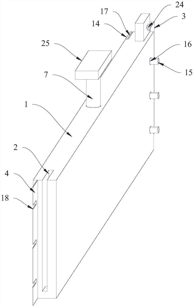 Grooving auxiliary device for diaphragm wall construction