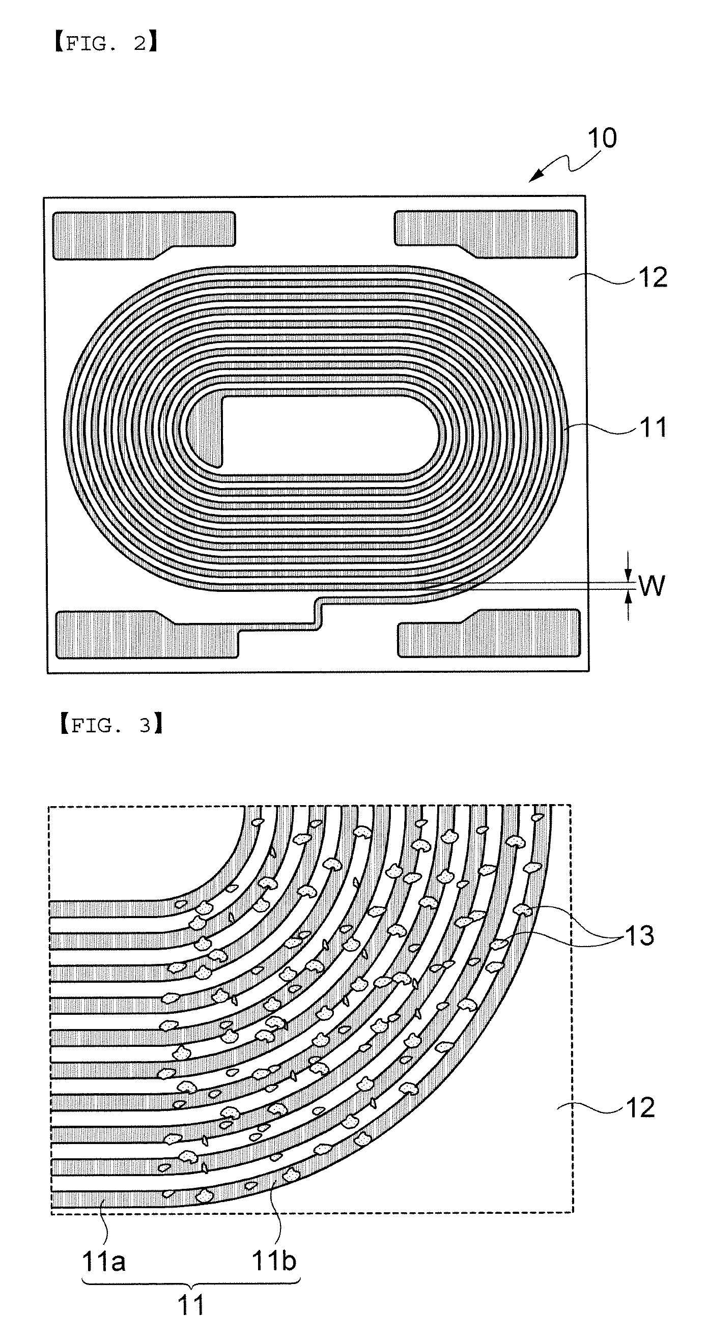 Conductor pattern and electronic component having the same