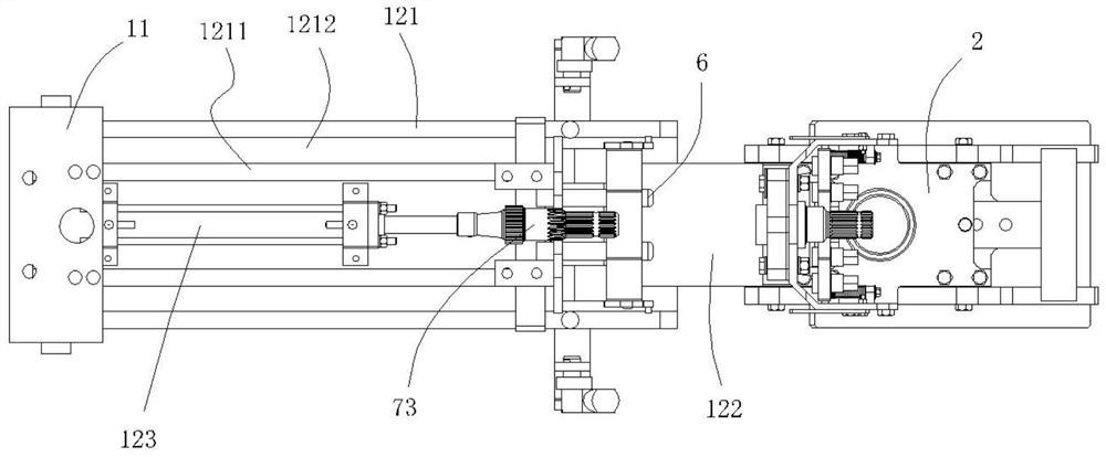 Tractor and agricultural machinery traction connection device and agricultural machinery