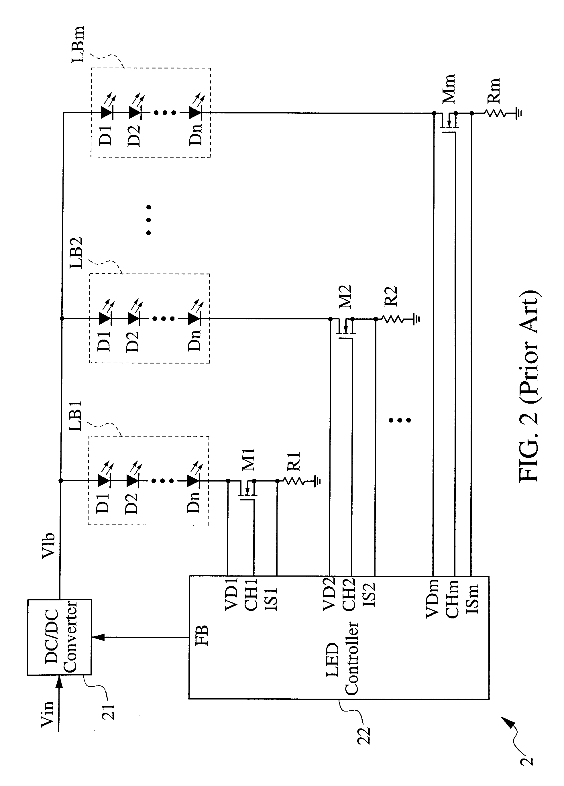 Light-emitting diode (LED) driving circuit
