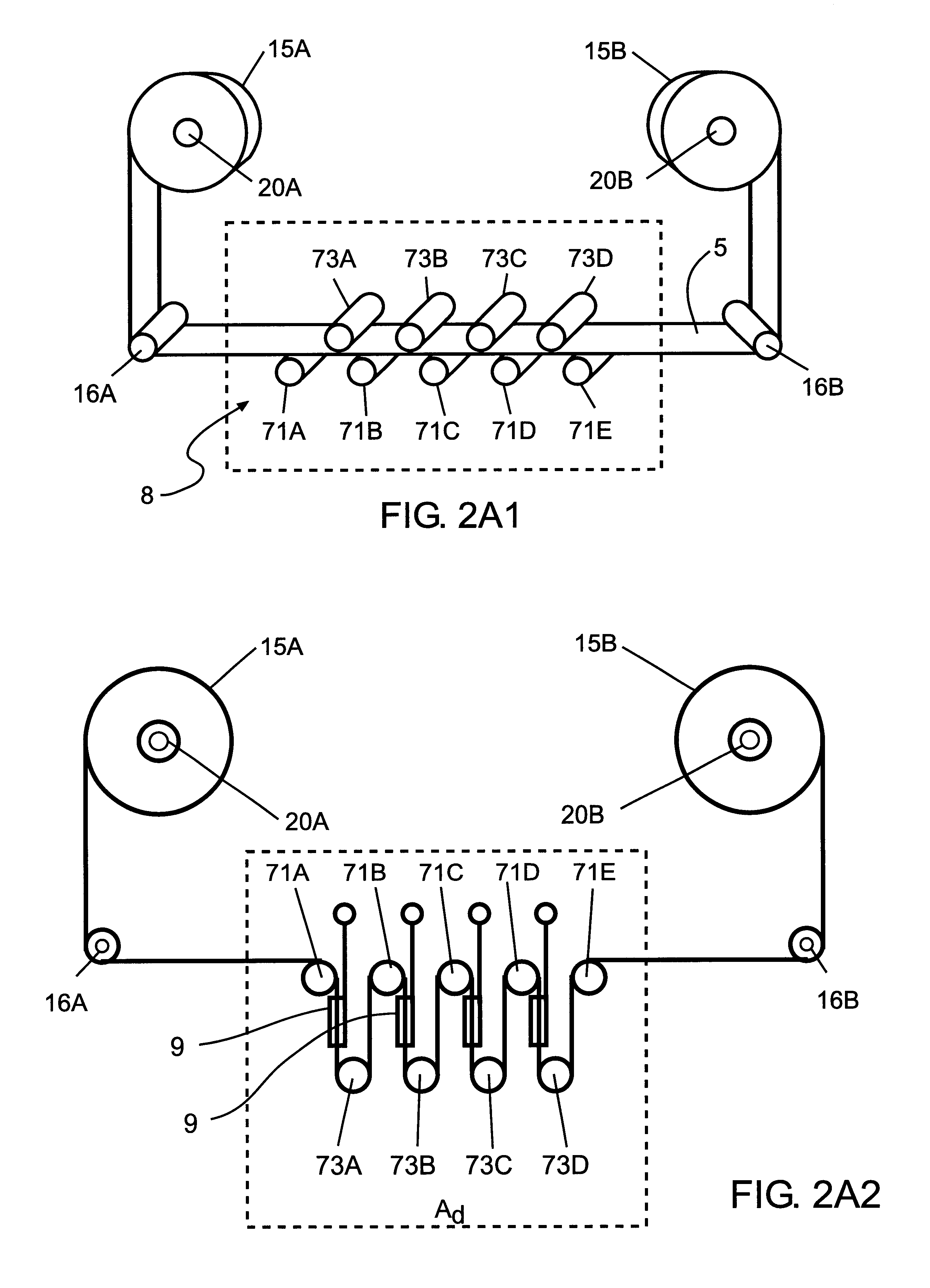 Metal-air fuel cell battery system having means for bi-directionally transporting metal-fuel tape and managing metal-fuel available therealong