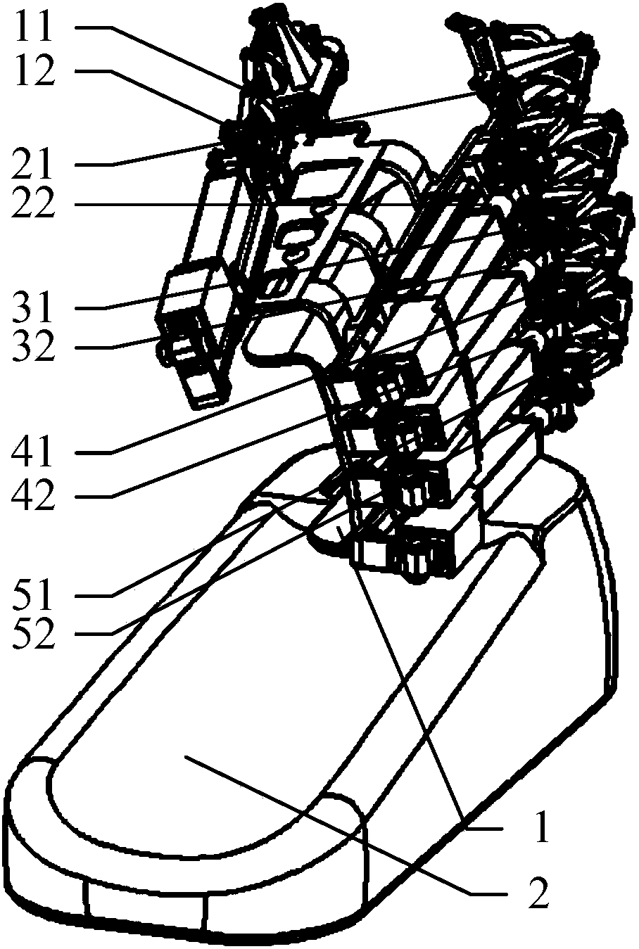 A flexible driving hand rehabilitation device and a feedback control circuit thereof
