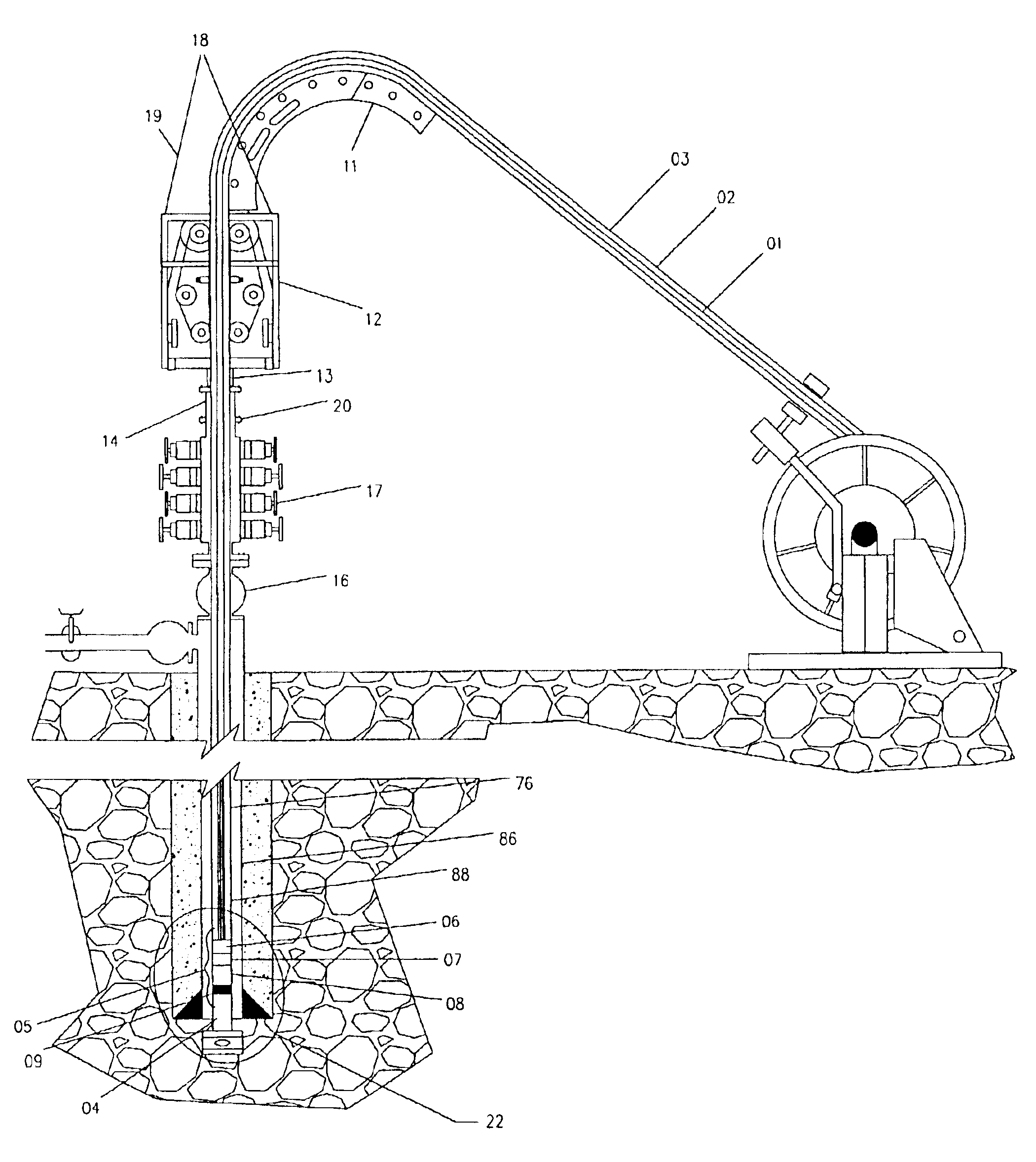 Two string drilling system using coil tubing