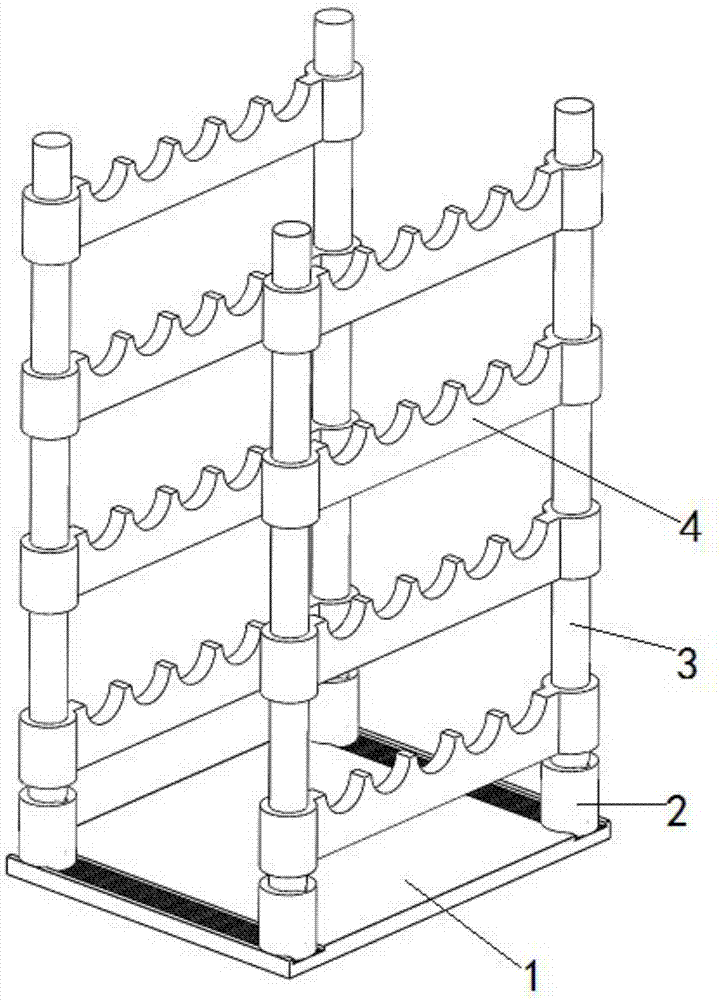 Detachable type generator set oil pipe arrangement mechanism