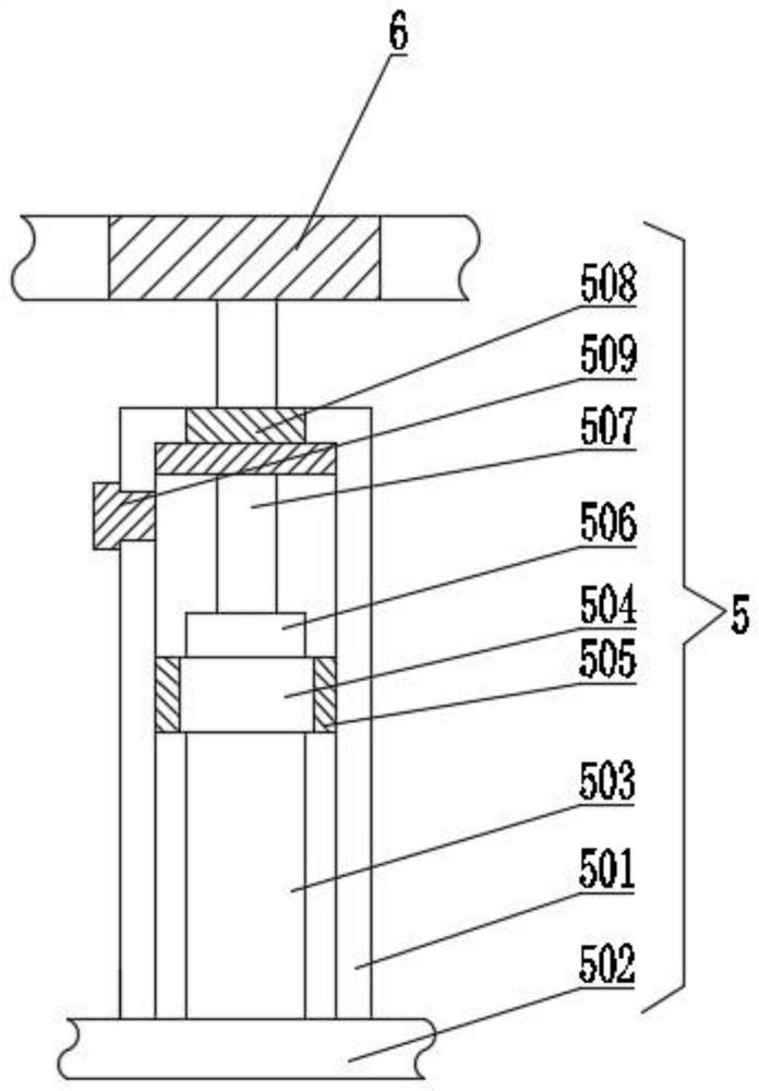 Rapid sampling device for deep soil microbiological detection