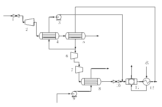 Method for generating power and making ice by aid of pressure energy of natural gas of pipe network and device