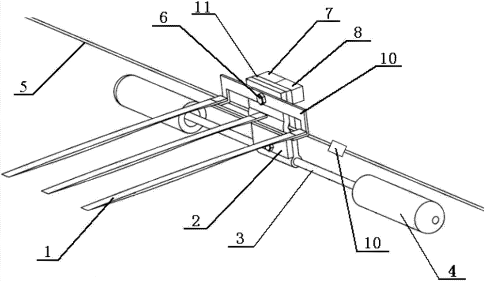 An energy harvesting type high-voltage power line stockbridge damper system