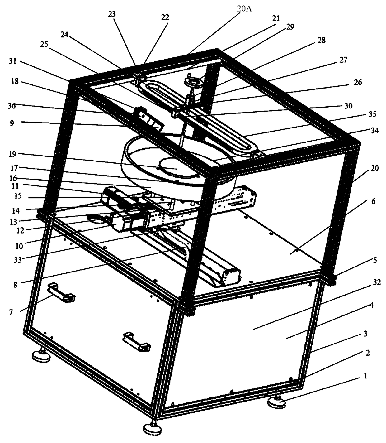 A device for laser cladding treatment of plates