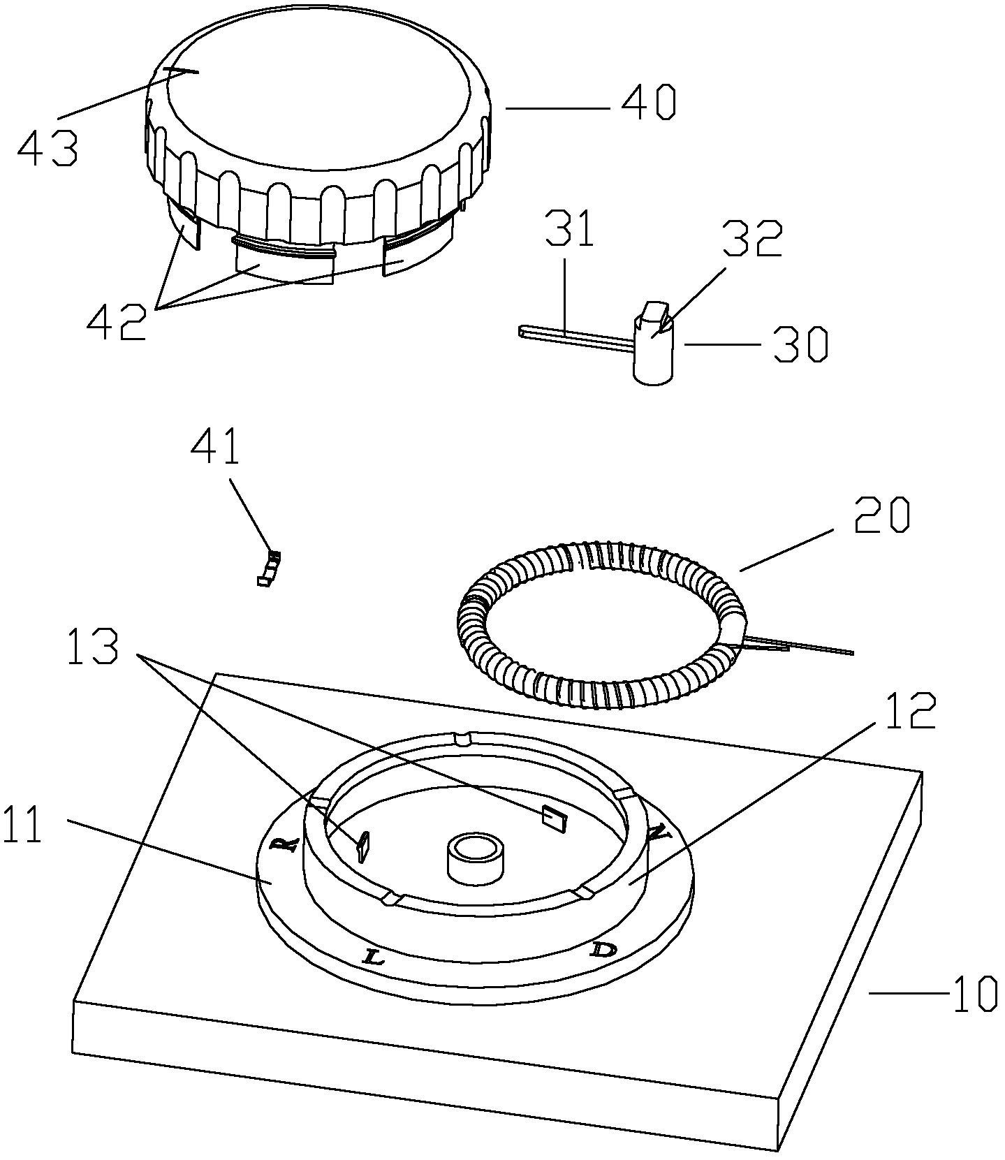 Variable-speed control device, variable-speed control system and automobile