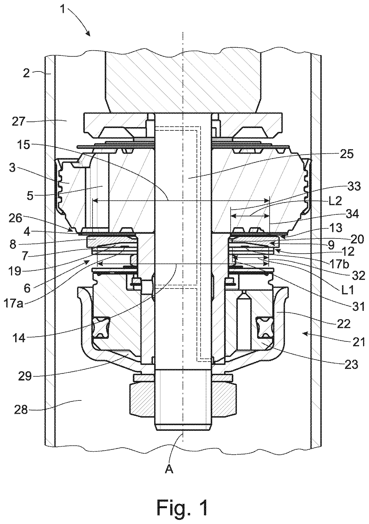 Damping valve arrangement