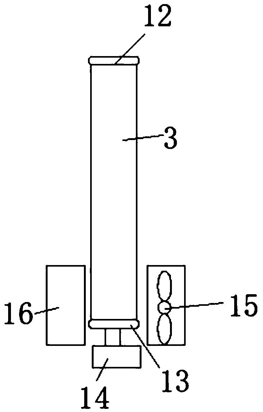 Auxiliary device for injection forming hole