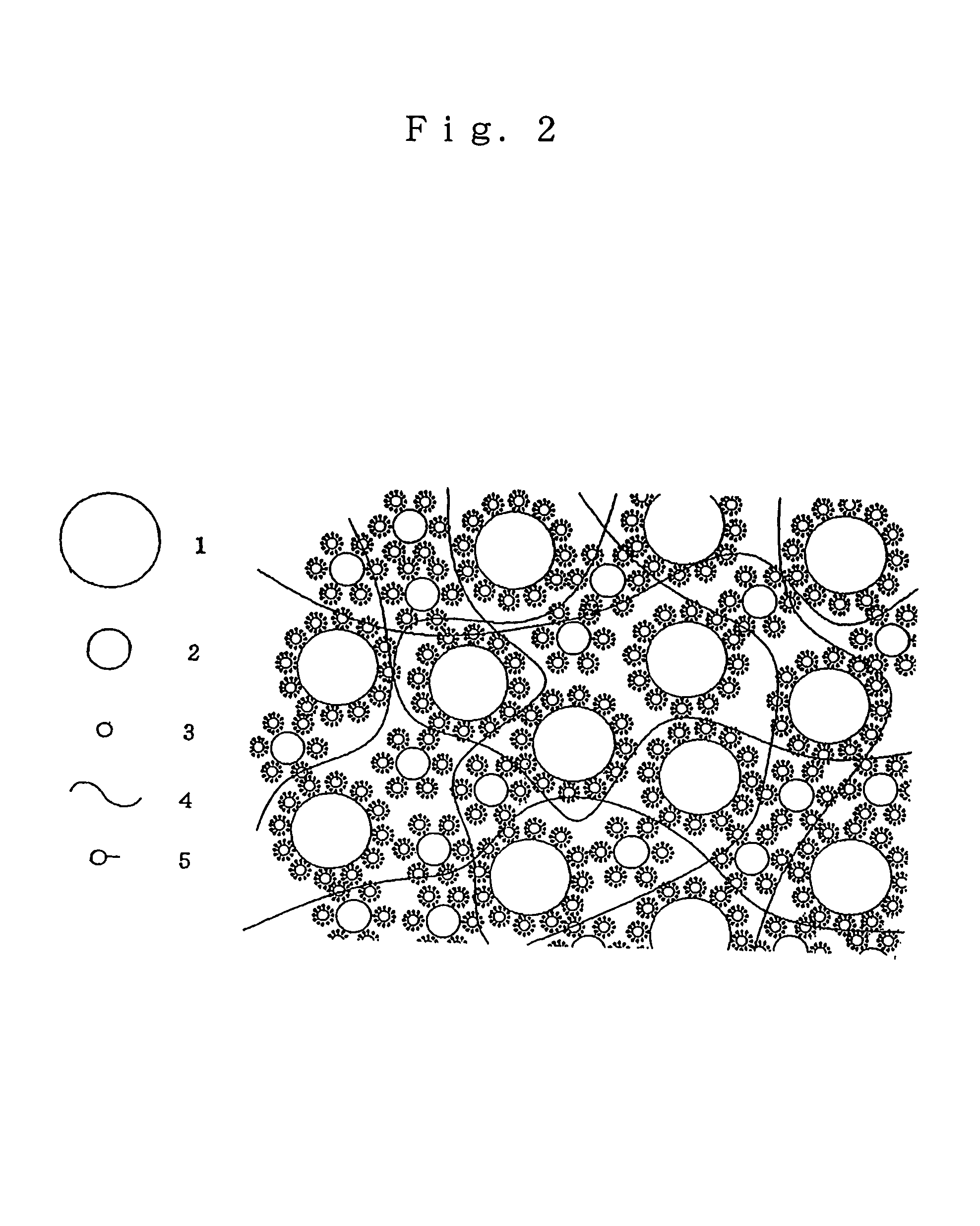 Method for preparing an electrode material for a polarized electrode