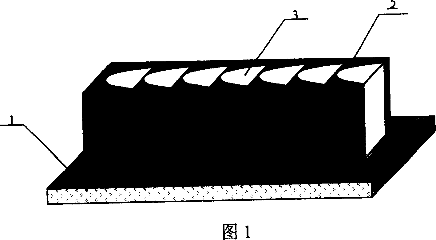 Mono dimension X-ray composite lens