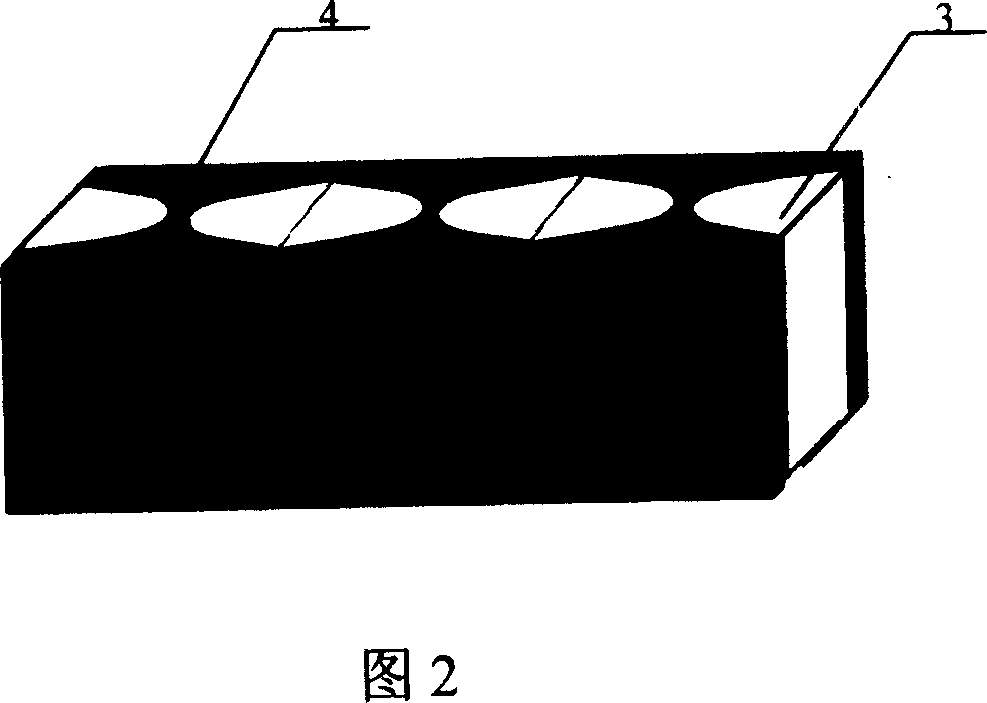 Mono dimension X-ray composite lens