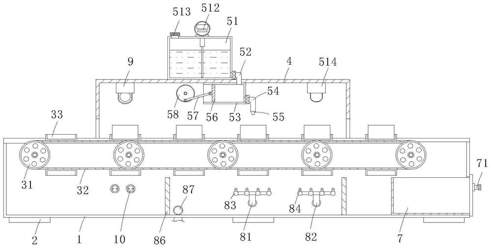 Safety detection equipment for functional food processing and operation method of safety detection equipment