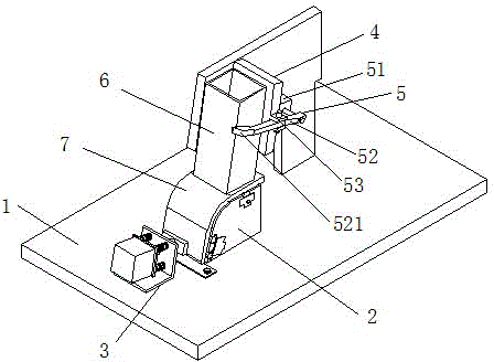 Positioning device for precisely manufacturing curve-shaped automobile accessory