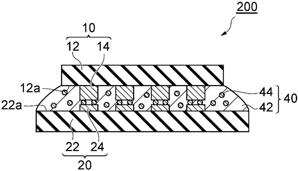 Adhesive composition and connected structure