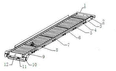Luggage conveyor belt system