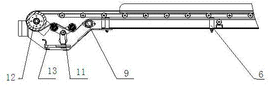 Luggage conveyor belt system